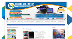 Desktop Screenshot of cemerlanglaptop.com